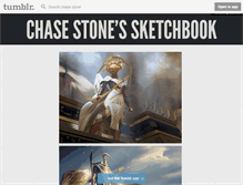 Tablet Screenshot of chasestoneart.com